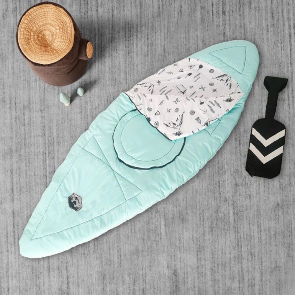 Wonder & Wise Kayak Sleeping Bag with Oar Pillow - Picture 4 of 6